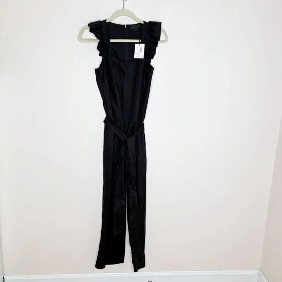 Hatch Lianne Black Maternity Jumpsuit